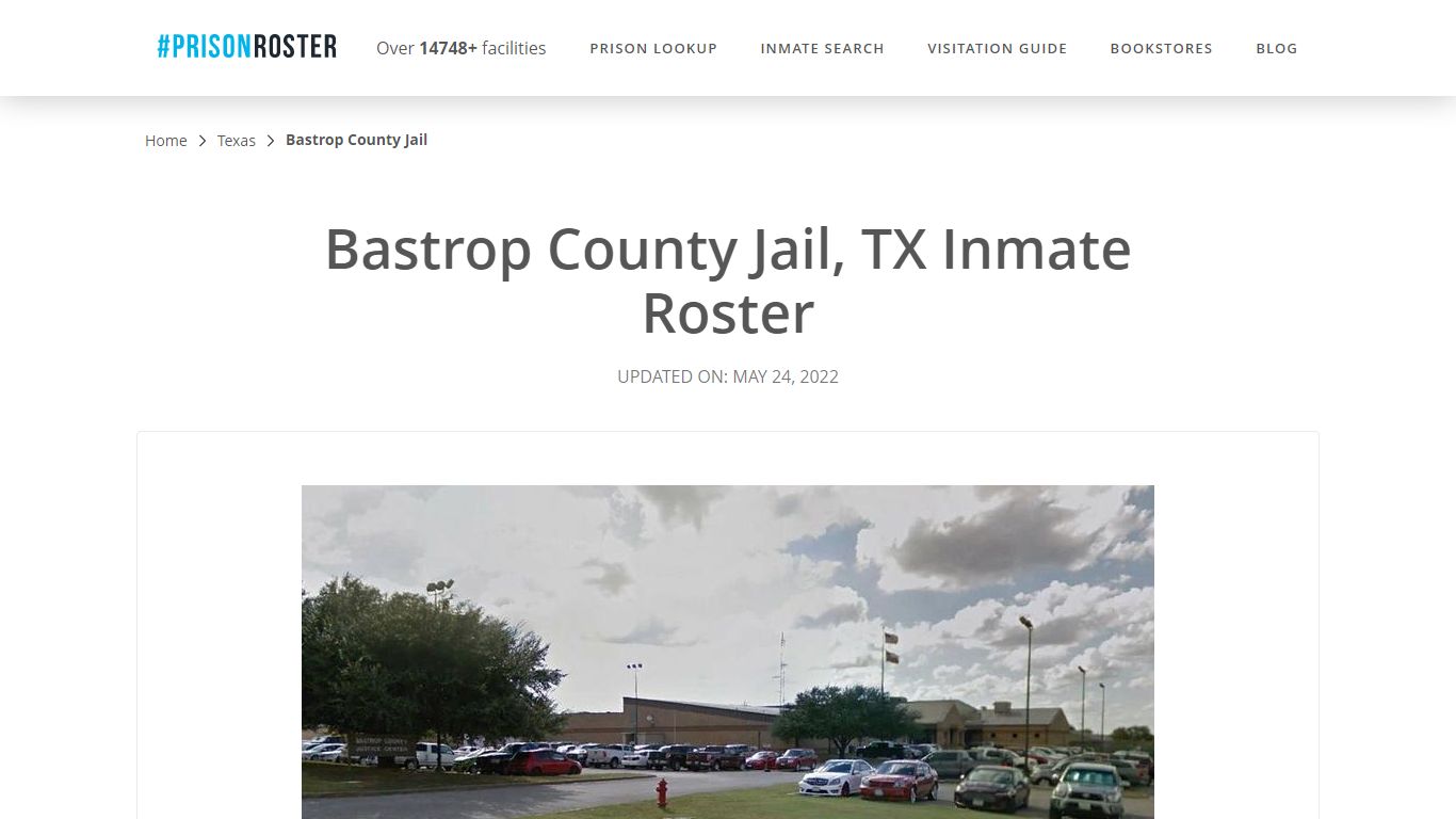 Bastrop County Jail, TX Inmate Roster